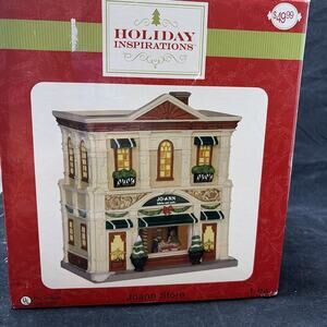 NEW! Jo-Ann Fabric And Craft Store Holiday Inspirations Christmas Village House